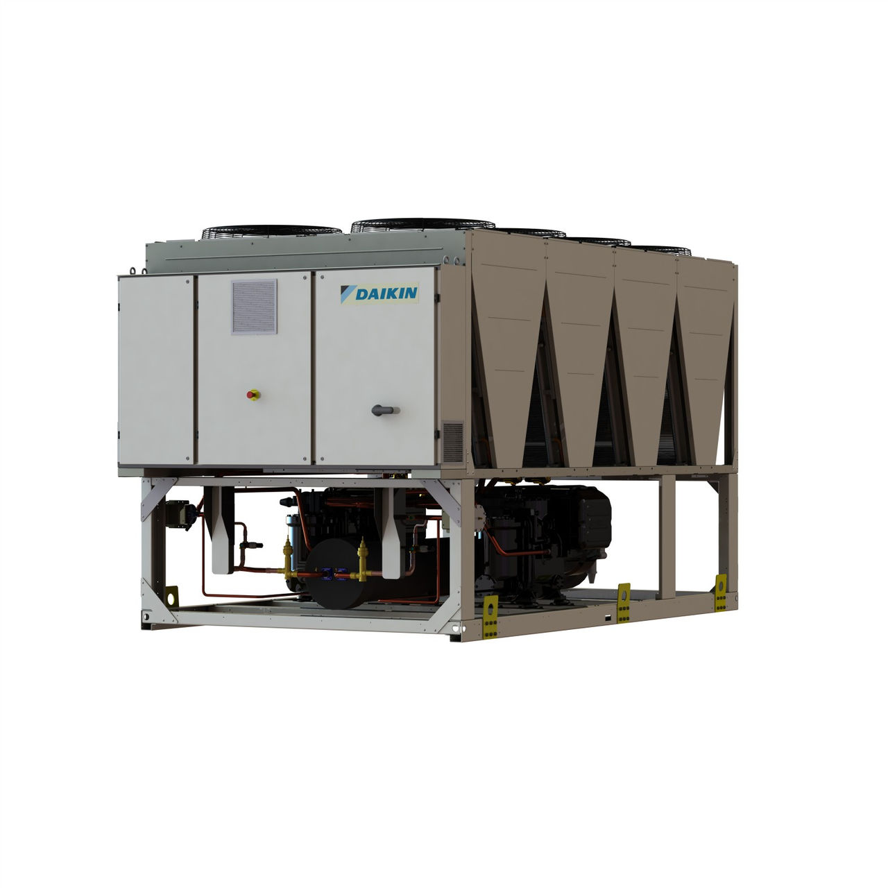 Air- and water-cooled chillers