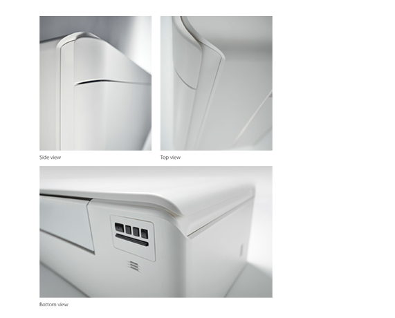 Detailed close-up from a stylish unit